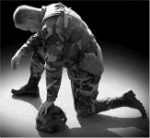 Prayering soldier Warrior