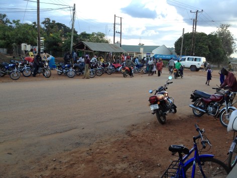 Somewhere on a street corner