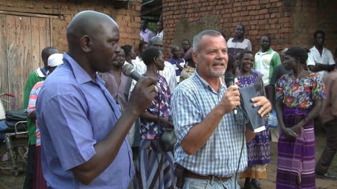 Jacob Lee in Ugandan Village...