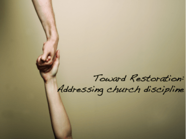 church discipline