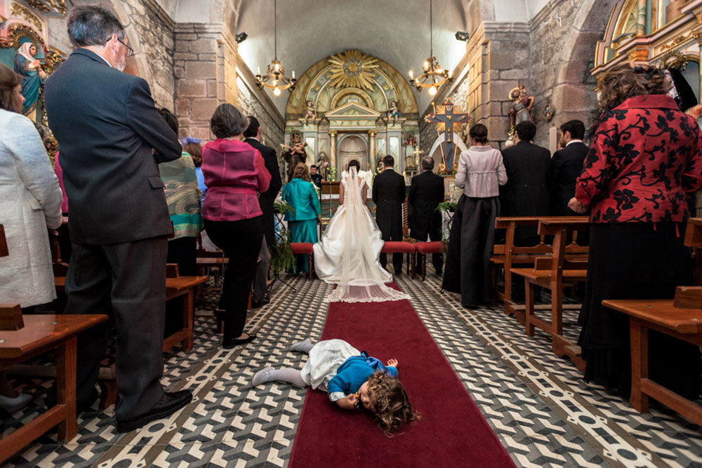 tantrum in church